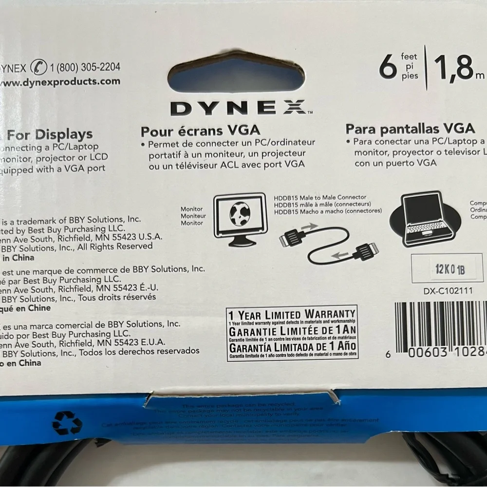 VGA Cable BRAND NEW